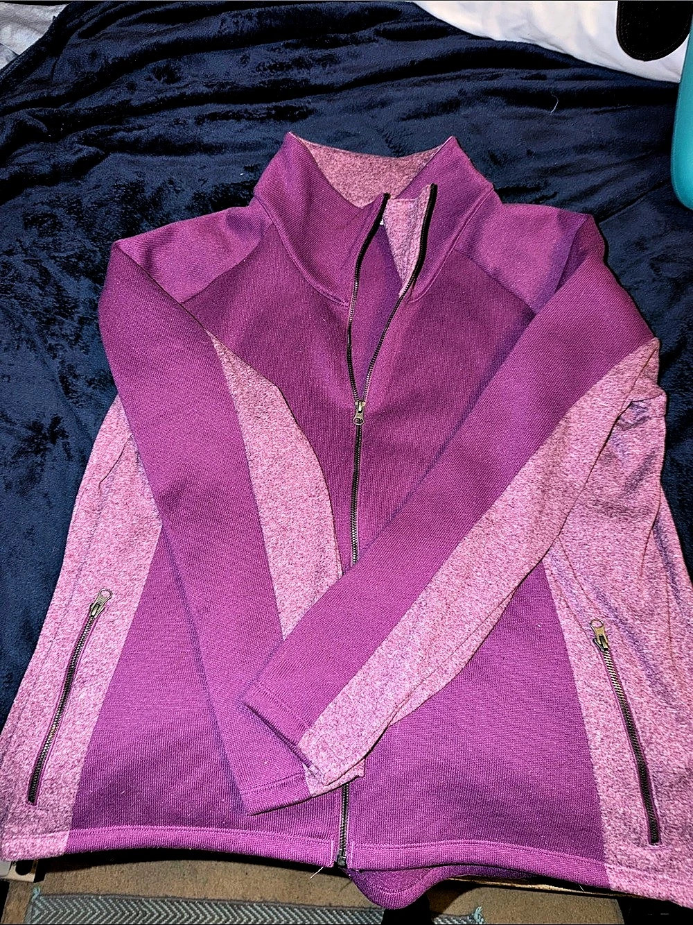 Columbia Women's Purple Full-Zip Athletic Jacket